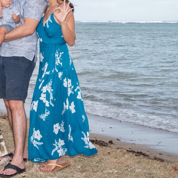 Gillia Eliza maxi wrap dress size small - Picture 2 of 2